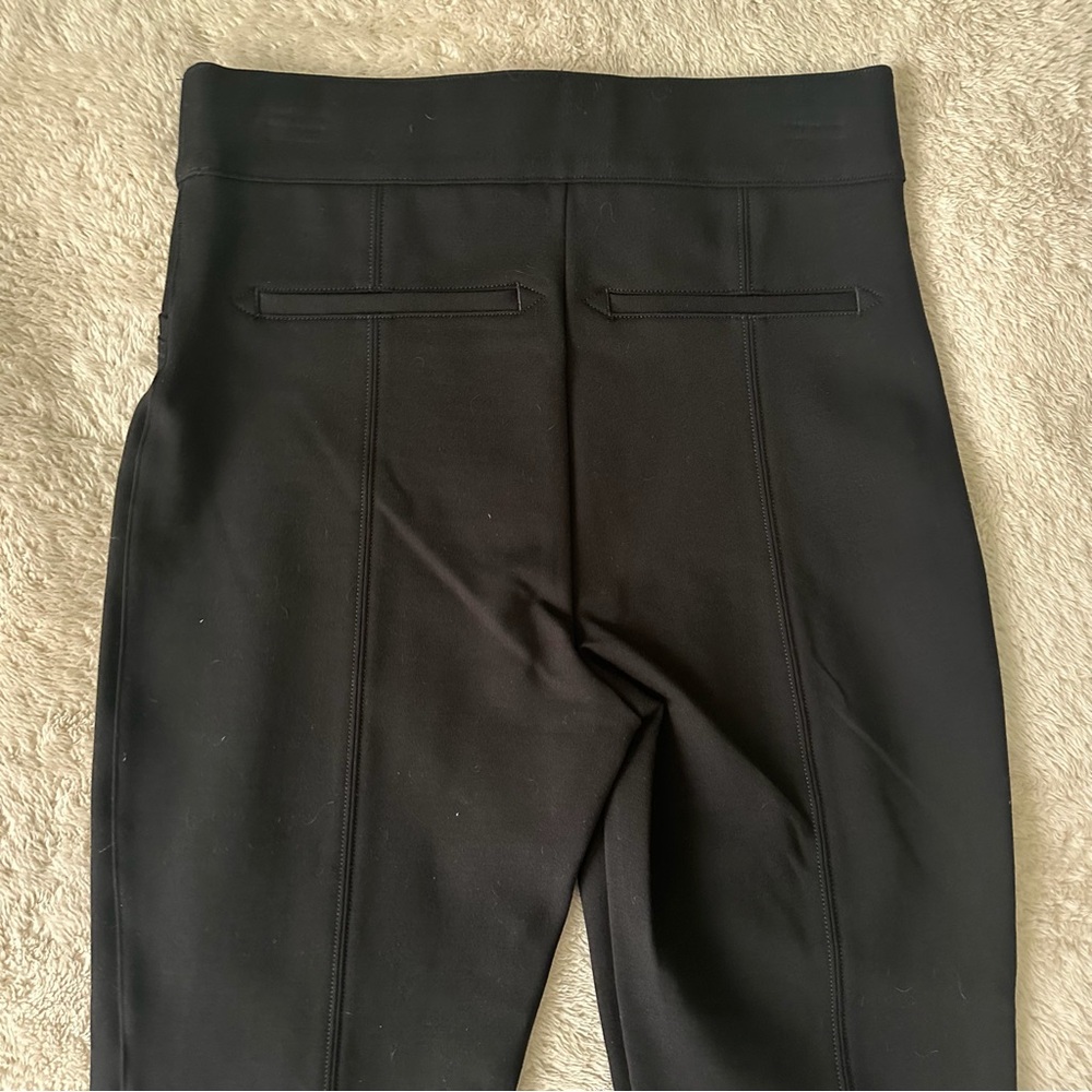 NWOT SPANX The Perfect Black Pant Back Seam Skinny Pants in Black sz M Tall - Picture 8 of 12